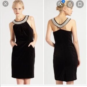 Milly of New York size 8 velvet dresss